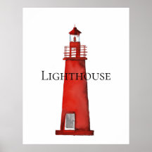 Red lighthouse