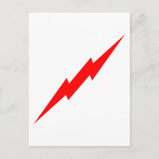 Red Lightning Postcard