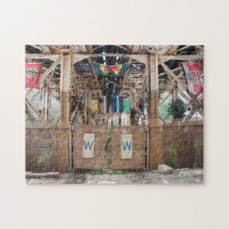 Red Line Paradise Jigsaw Puzzle