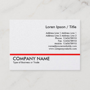 Red Line - Platinum Card