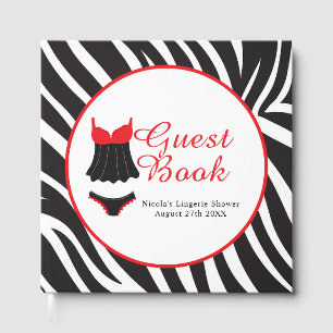 Red Lingerie Party  Guest Book