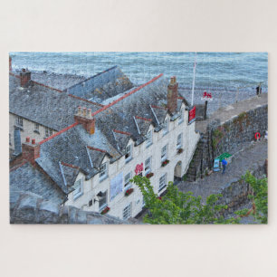 Red Lion Hotel, Clovelly, Devon, England Jigsaw Puzzle