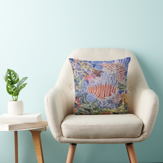 Red Lionfish Cushion (Chair)