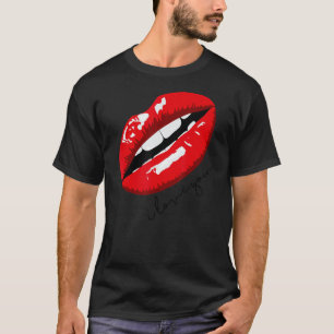 Red Lips I Love You T-Shirt