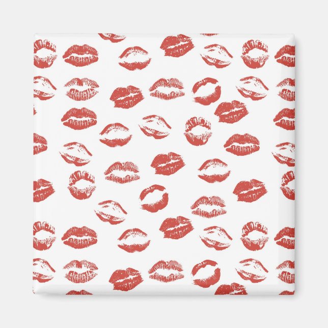 Red Lips Magnet (Front)