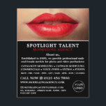 Red Lips, Modelling Agency, Model Agent Advert Flyer<br><div class="desc">Red Lips,  Modelling Agency,  Model Agent Advertising Flyers By The Business Card Store.</div>
