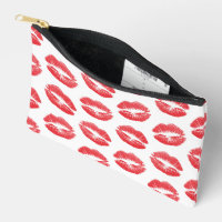Red Lips, Pattern Of Lips, Red Lipstick, Kiss