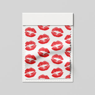 Red Lips, Pattern Of Lips, Red Lipstick, Kiss Fabric