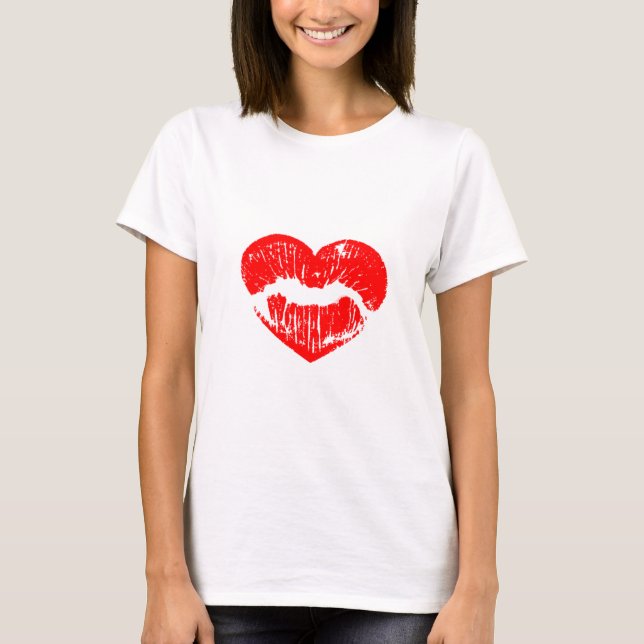 Red Lips T-Shirt (Front)