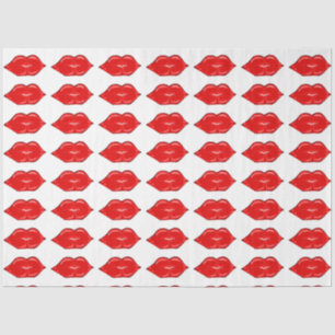 Red Lips Tissue Paper