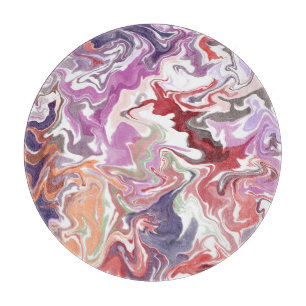 Red liquid acrylic  cutting board