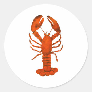 Red Lobster Classic Round Sticker