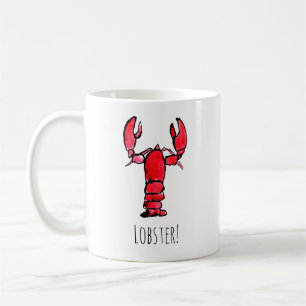 Red Lobster Coffee Mug