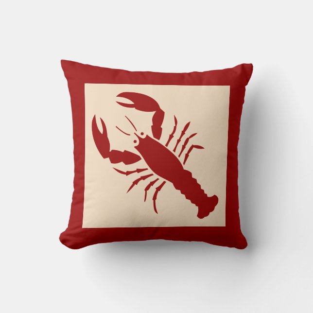 Red Lobster Cushion (Front)