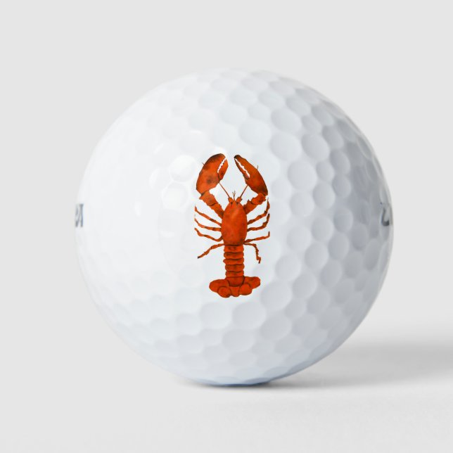 Red Lobster  Golf Balls (Front)