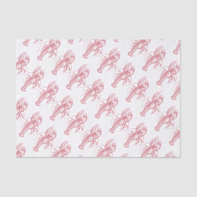 Red Lobster Tissue Paper (Front)