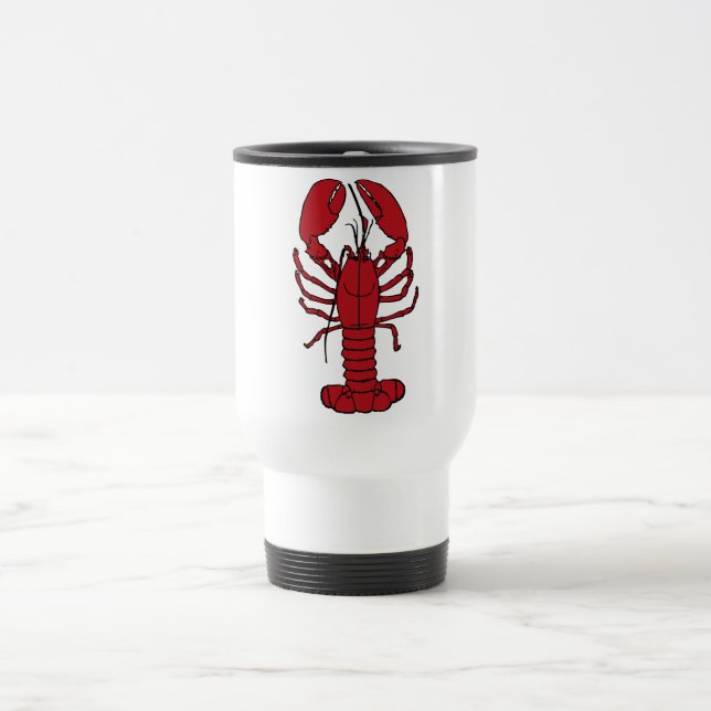 Red Lobster Travel Mug (Center)