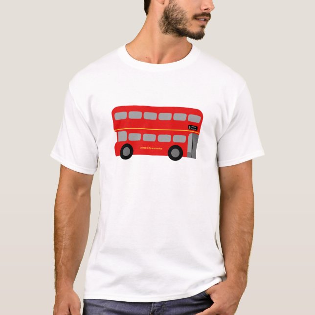 Red London Bus T-Shirt (Front)