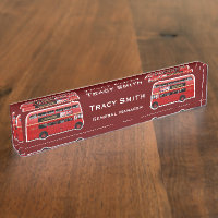 Red London Double Decker Bus