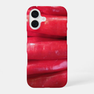 red long chillies iPhone 16 case
