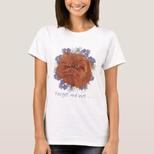 Red Longhair Persian Cat T-Shirt