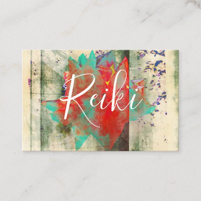 Red Lotus Business Cards (Front)