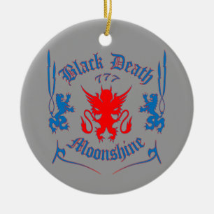 Red Louie Ceramic Ornament