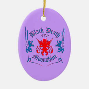 Red Louie Ceramic Ornament