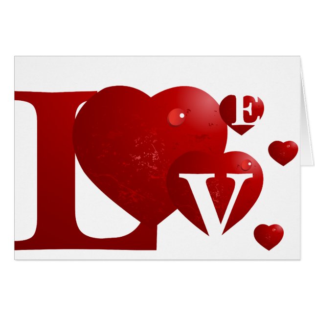 Red LOVE (Front Horizontal)