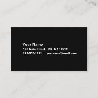 Red "Love" Business Cards