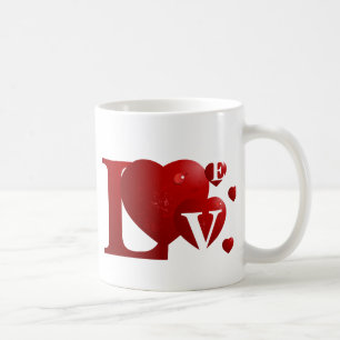 Red LOVE Mug