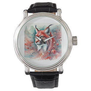 Red Lynx 010924AREF110 - Watercolor Watch
