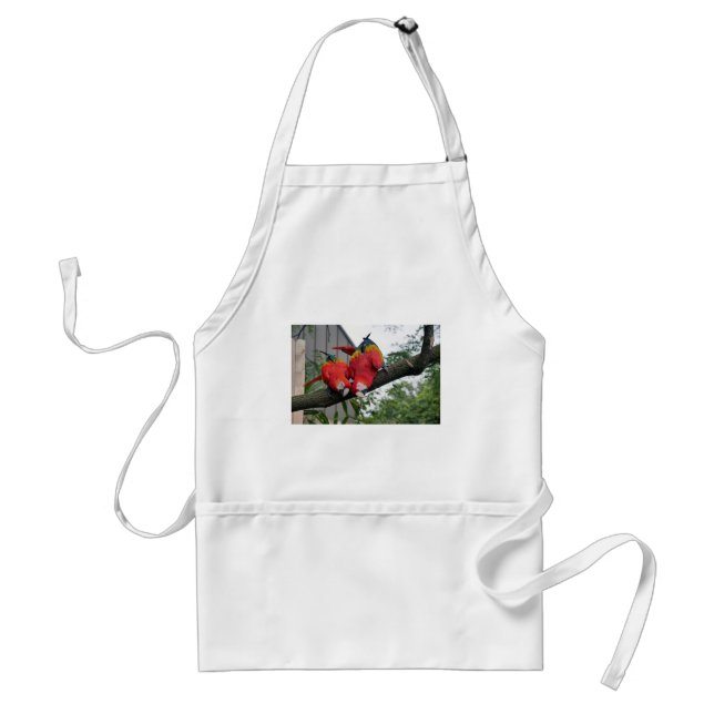 Red Macaws 1.JPG Standard Apron (Front)
