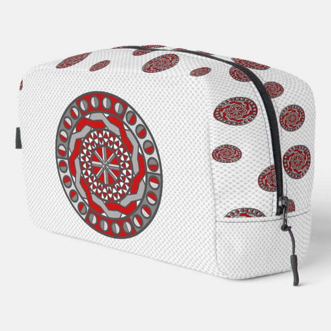Red Machinery Dopp Kit (Right Corner)