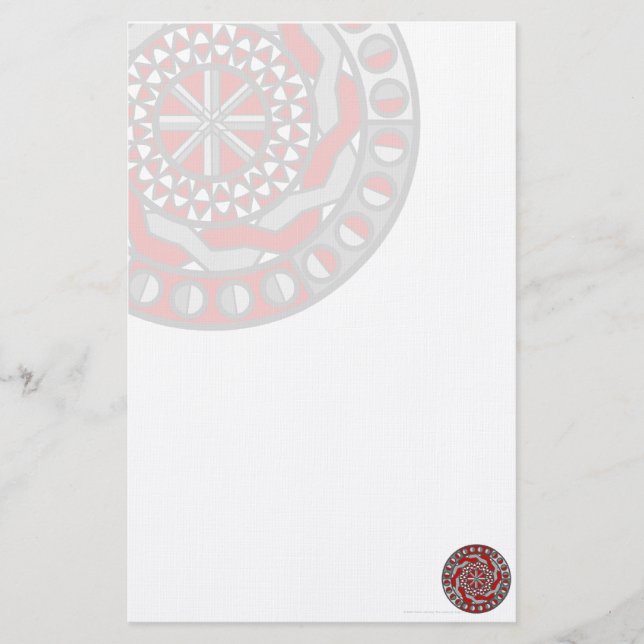 Red Machinery Stationery (Front)