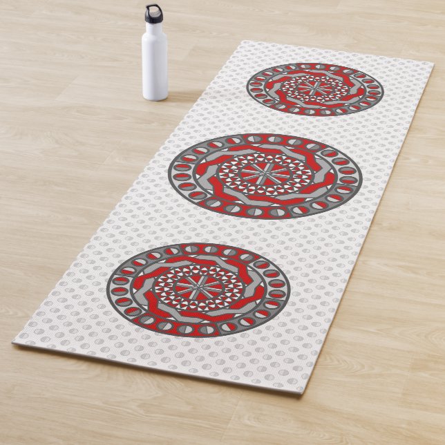 Red Machinery Yoga Mat (In Situ)