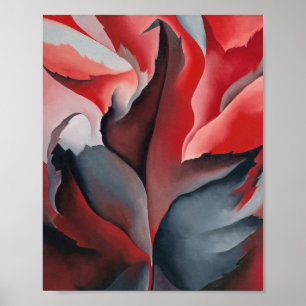 Red Maple at Lake George Georgia O'Keeffe Poster