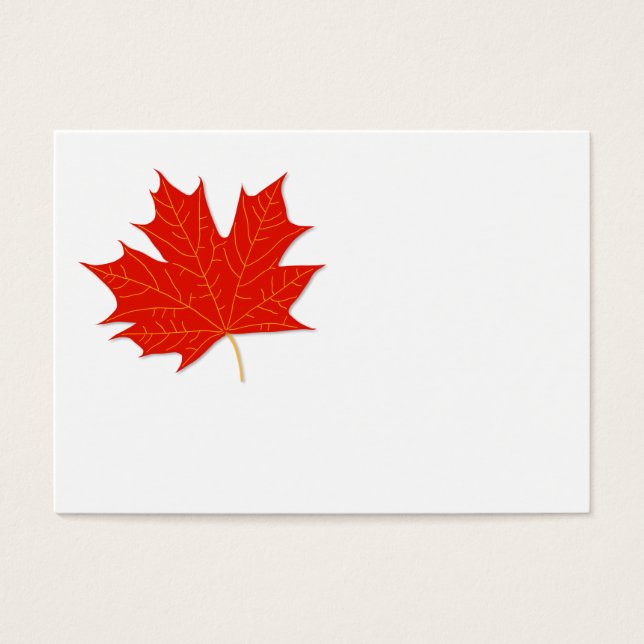 Red maple leaf (Front)