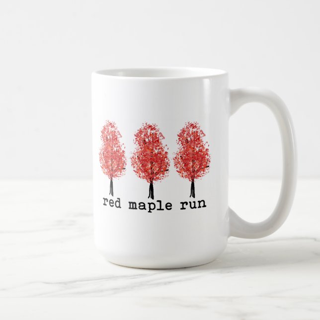 Red Maple Run Mugs (Right)