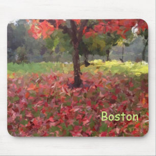 Red Maple Tree Mouse Pad