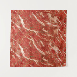 Red marble floor, high-resolution texture. tapestry