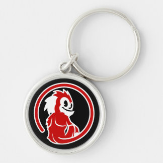 Red Marmoset Logo Key Ring