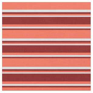 Red, Maroon & Lavender Coloured Lines Fabric