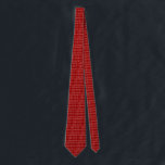 Red Mathematical Equation Pattern Tie<br><div class="desc">Elevate your style with this sophisticated red necktie featuring a seamless pattern of intricate mathematical equations. Perfect for math enthusiasts, teachers, engineers, and science lovers, this unique tie adds a touch of intellect and charm to any outfit. Whether for a professional setting, a special event, or a fun gift for...</div>