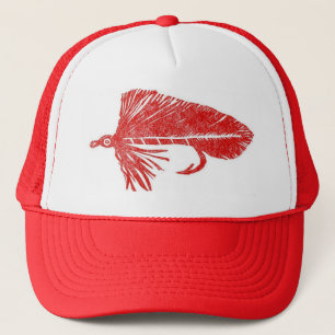 Red Matuka Streamer Hat