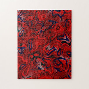 Red Maze Puzzle