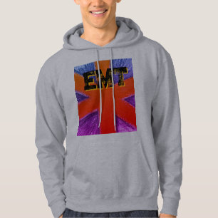 Red Men's EMT Hoodie