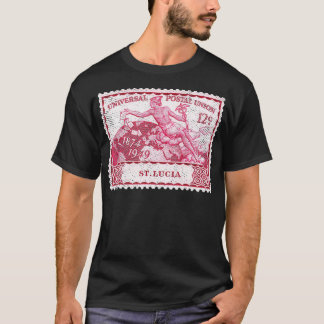 Red mercury stamp  stamp collector philatelist gif T-Shirt