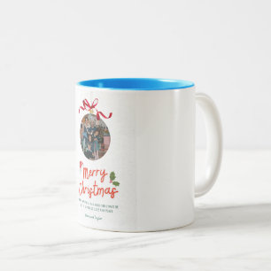 Red Merry Christmas Family Santa Hat Mug