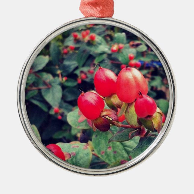 Red Metal Ornament (Front)